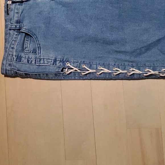 Boohoo Lace Up Jeans Size 10 - Picture 4 of 5